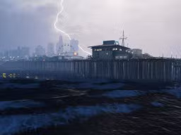 GTA5 085 Pier Storm