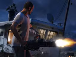 GTA5 095 Trevor Minigun TrevorTrailer