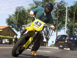 GTA5 124 Franklin SanchezLivery SheriffSUV
