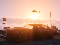 GTA5 130 SabreTurbo SunsetChase