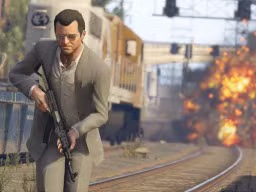 GTA5 NextGen 006 Michael Explosion