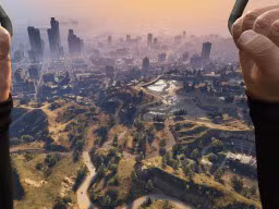 GTA5 NextGen 037 FirstPerson Parachuting