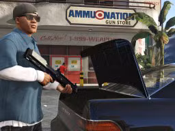 GTA5 NextGen 071 Franklin Intruder Ammunation