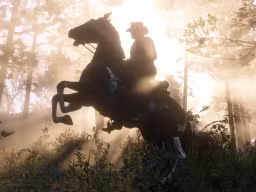 RDR2 HandsOnPreviews 19 ArthurMorgan Horse Forest