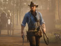 RDR2 HandsOnPreviews 34 ArthurMorgan Horse HorseCarriage