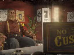RDR2 Online Customization Barber