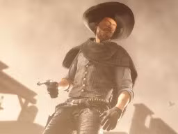 RDR2 Online StrungSombrero GibbstonPants ChuparosaPoncho