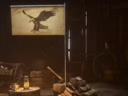 RDR2 RedDeadOnline FrontierPursuits Eagle Camp Flag
