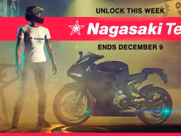 GTAOnline Screenshot WhiteAndRedNagasaki Tee