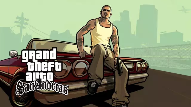 GTA Trilogy Remaster - GTA San Andreas Artwork