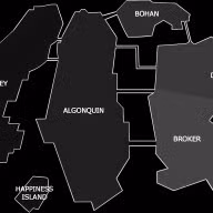 gta map liberty city outline