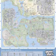 gta san andreas map official poster