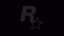 rockstar logo art black