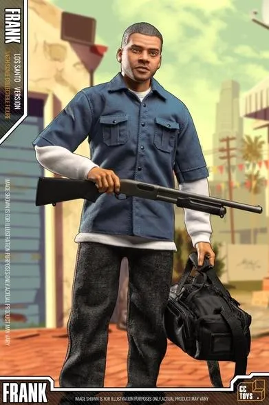 gta v action figures franklin copy