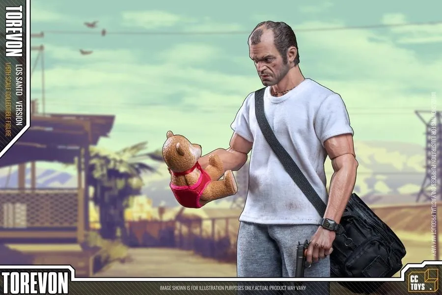 GTA V's Heroes In Action: 1/6 GTA V Action Figures of Michael, Franklin & Trevor