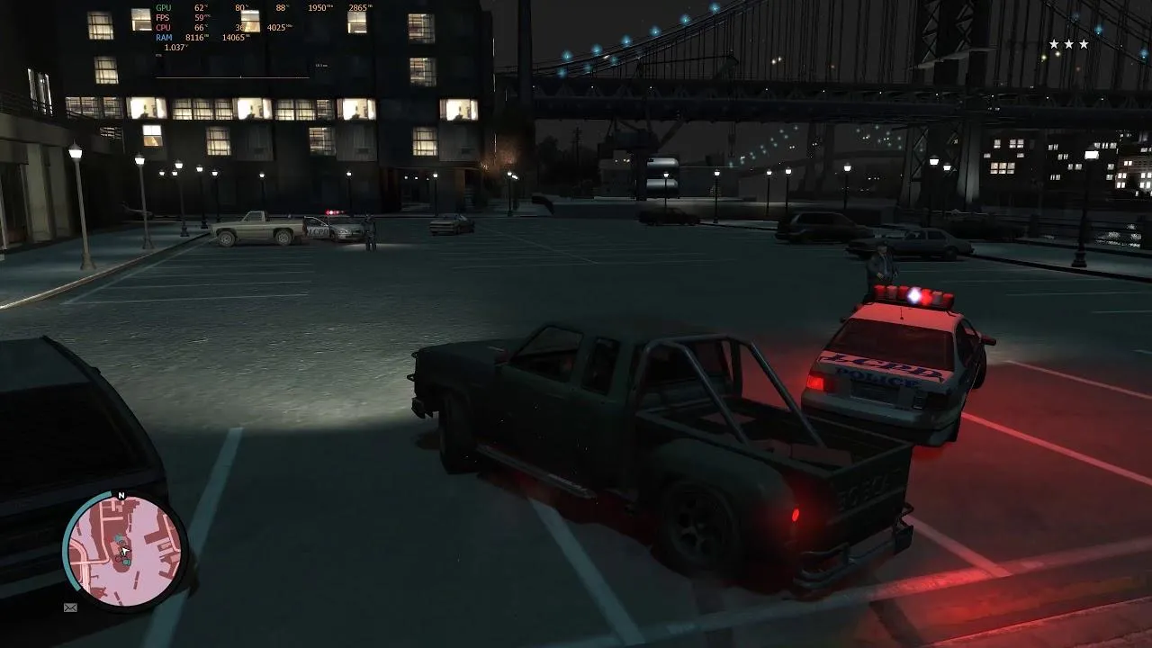 Snow Storm GTA IV