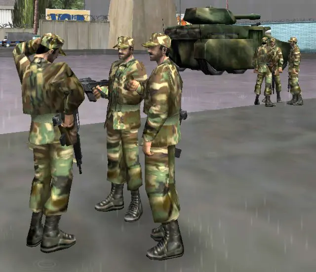 Military - GTA 3 Gang