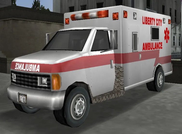Ambulance - GTA 3 Vehicle