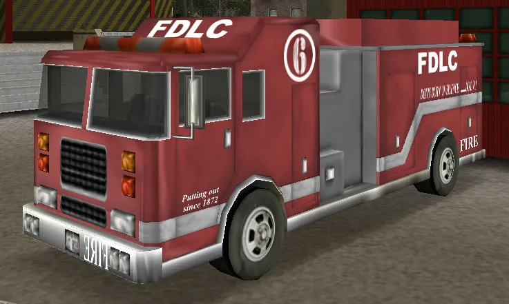 Fire Truck - GTA 3 Vehicle