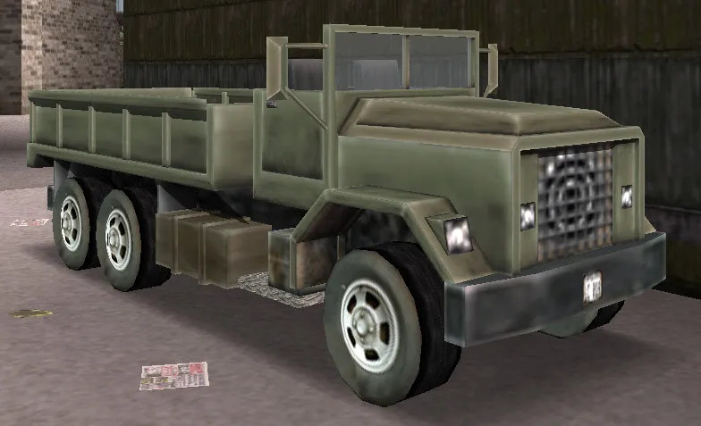 Flatbed - GTA 3 Vehicle