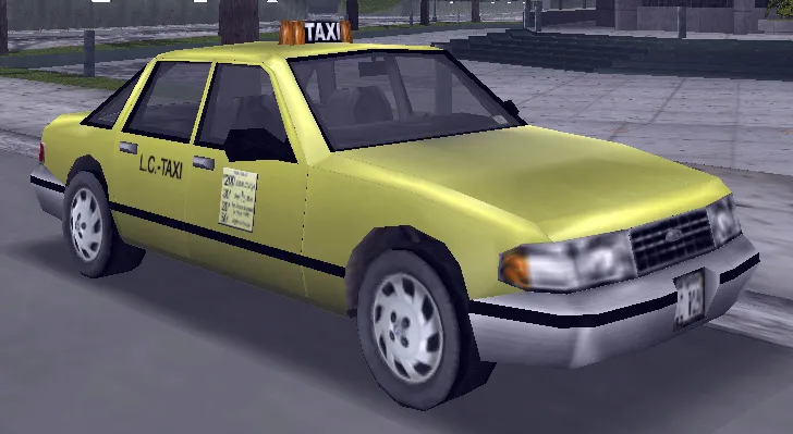 Taxi - GTA 3 Vehicle