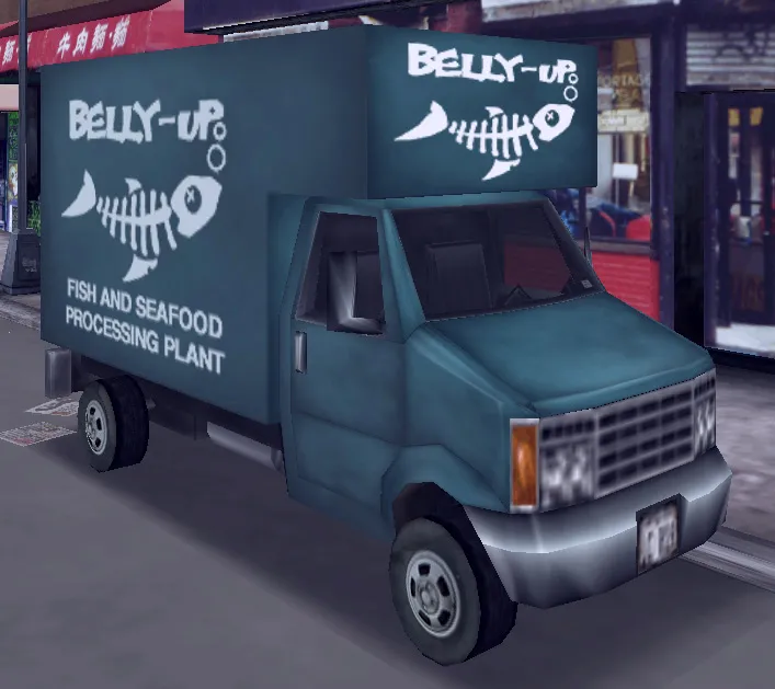 Triad Fish Van - GTA 3 Vehicle