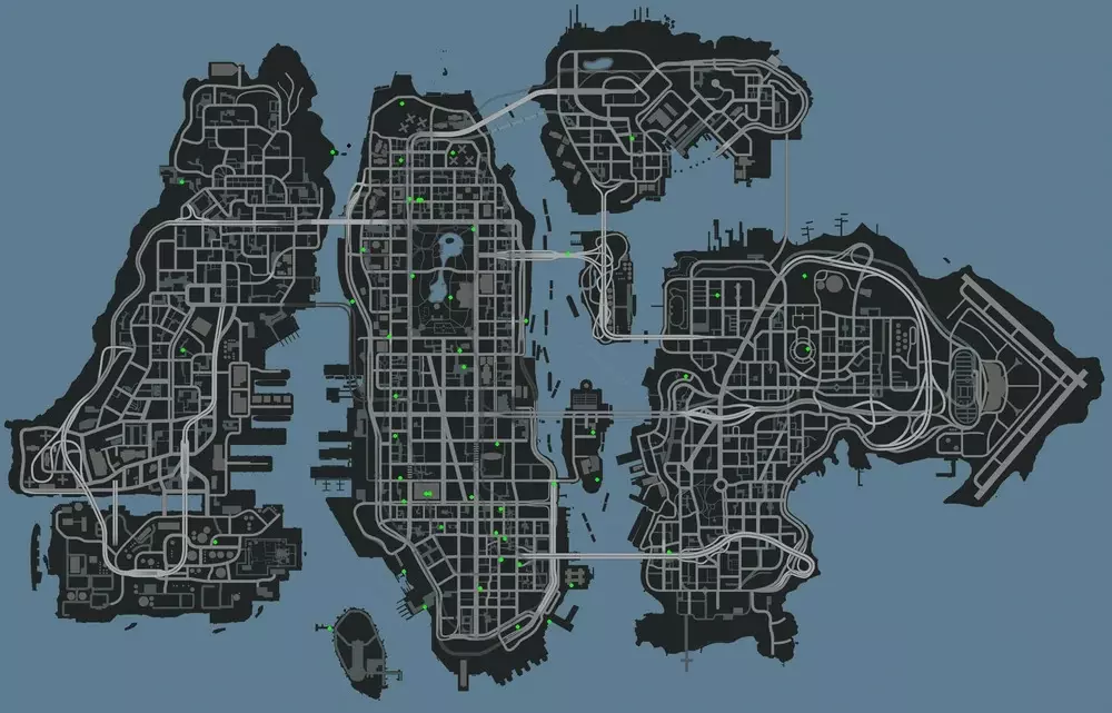GTA IV: TBOGT Seagulls Map Locations
