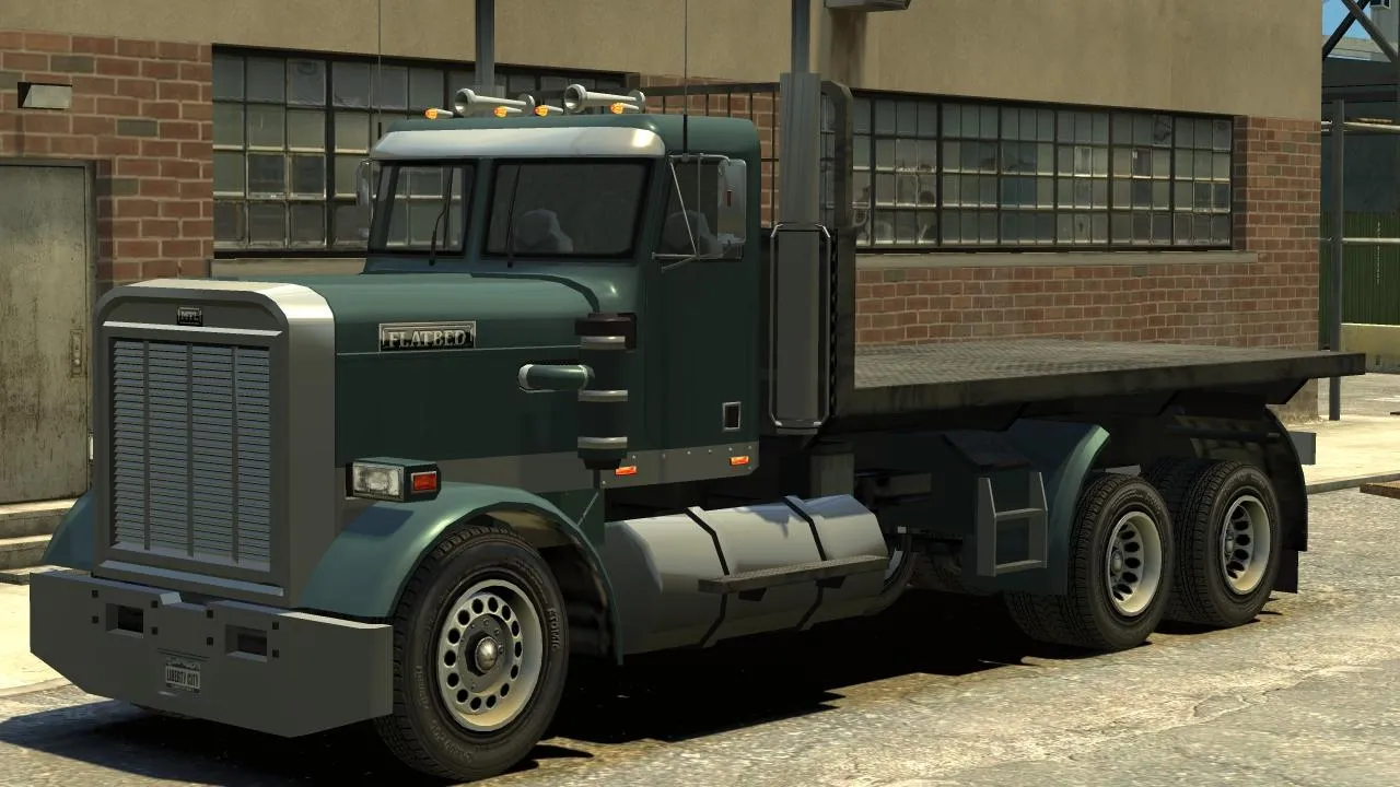 Flatbed - GTA 4 Vehicle