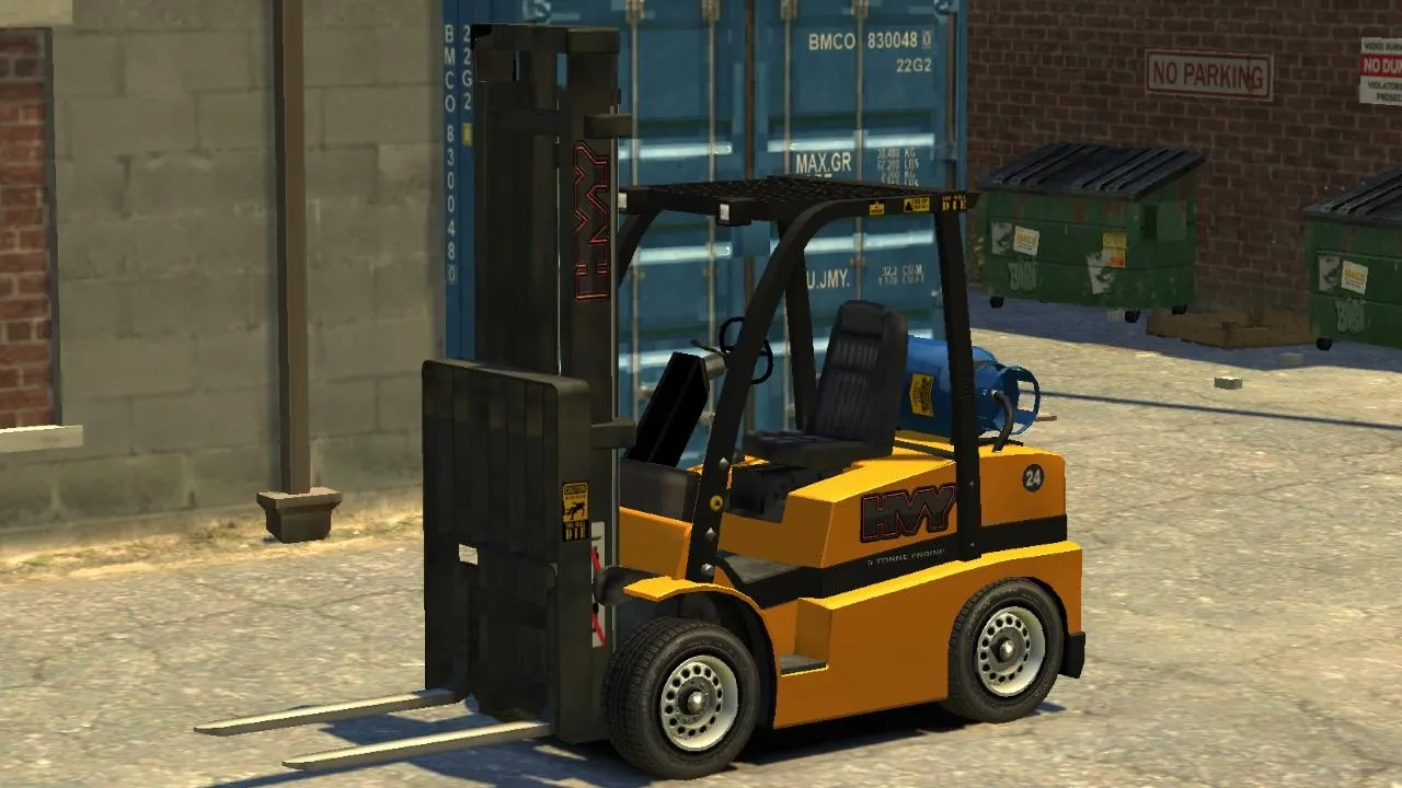 Forklift - GTA 4 Vehicle