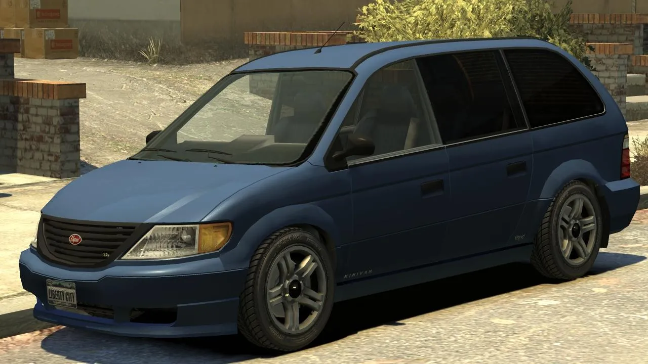 Minivan - GTA 4 Vehicle