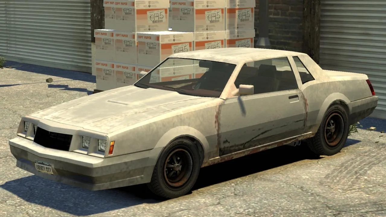 Sabre (Rusty) - GTA 4 Vehicle