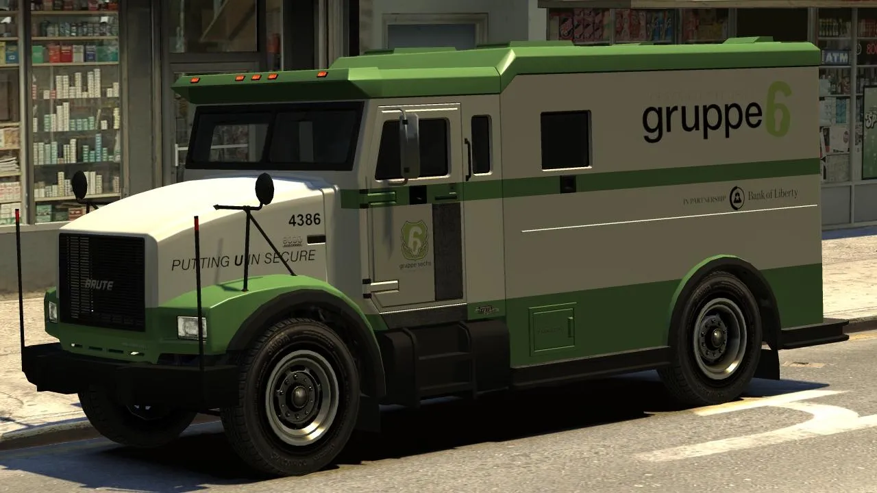 Securicar - GTA 4 Vehicle Securicar - GTA 4 Vehicle