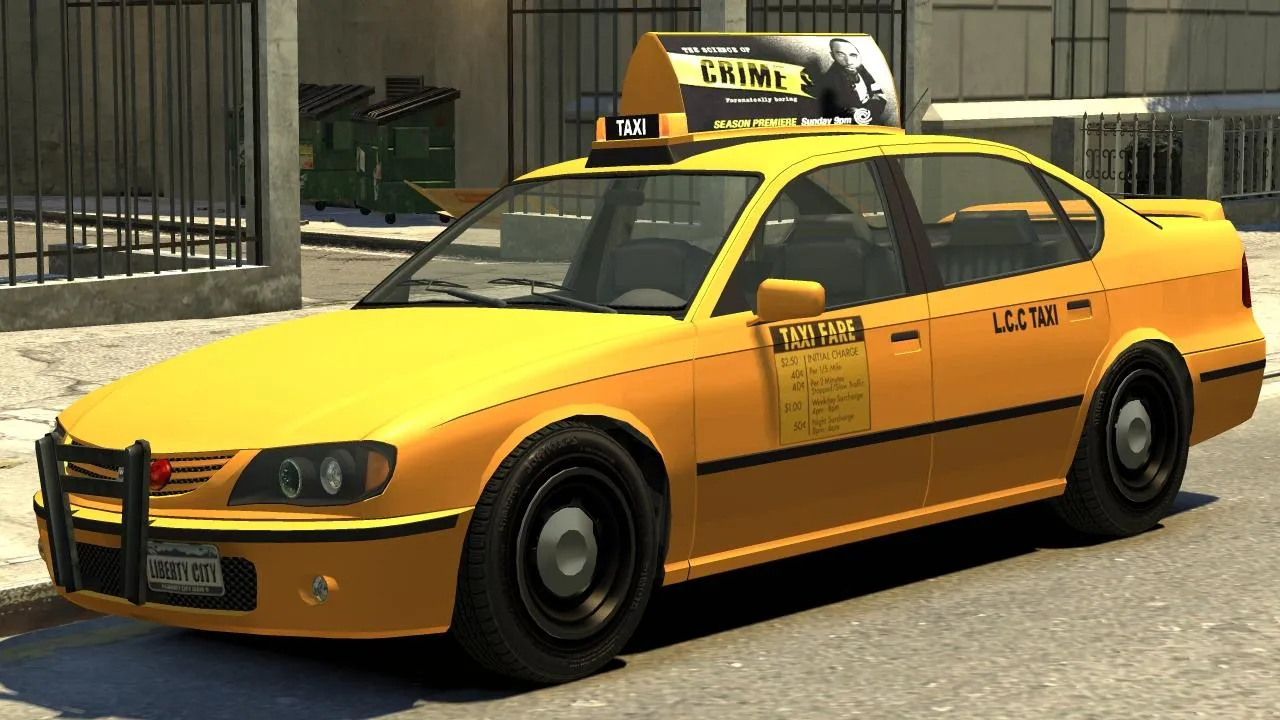 Taxi (Merit) - GTA 4 Vehicle