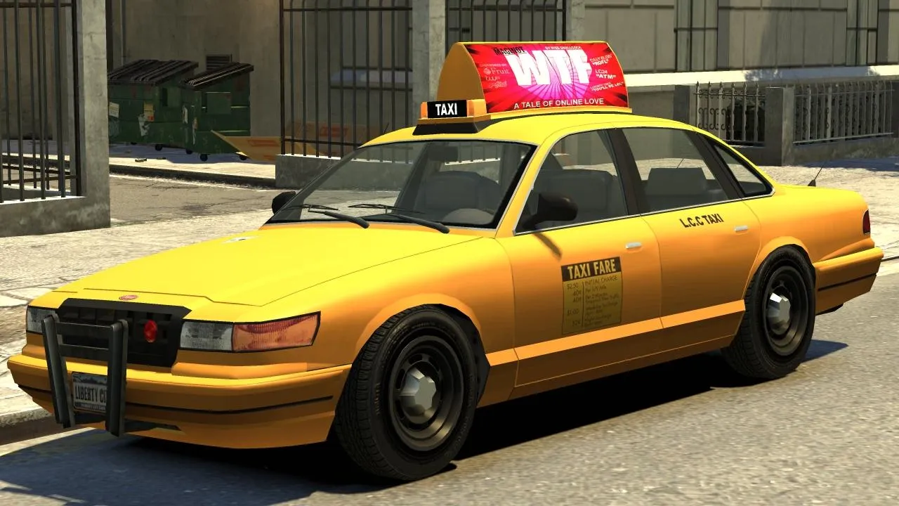 Taxi - GTA 4 Vehicle Taxi - GTA 4 Vehicle