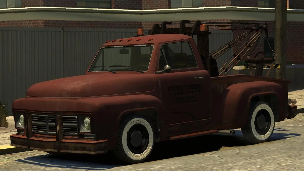 Towtruck - GTA 4 Vehicle Stats (GTA IV, TLaD & TBoGT) Towtruck - GTA 4 Vehicle Stats (GTA IV, TLaD & TBoGT)
