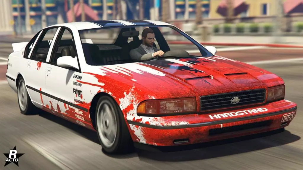 GTA Online Mise a jour Casse de haut vol Vehicules Berlines Declasse Impaler SZ Image 1 1280p x 720p Qualite 50 Picture by Rockstar Actu 1024x576