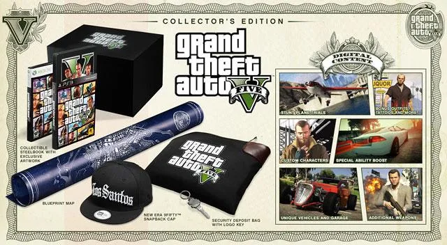 grand theft auto v collectors edition