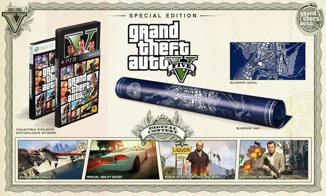 grand theft auto v special edition