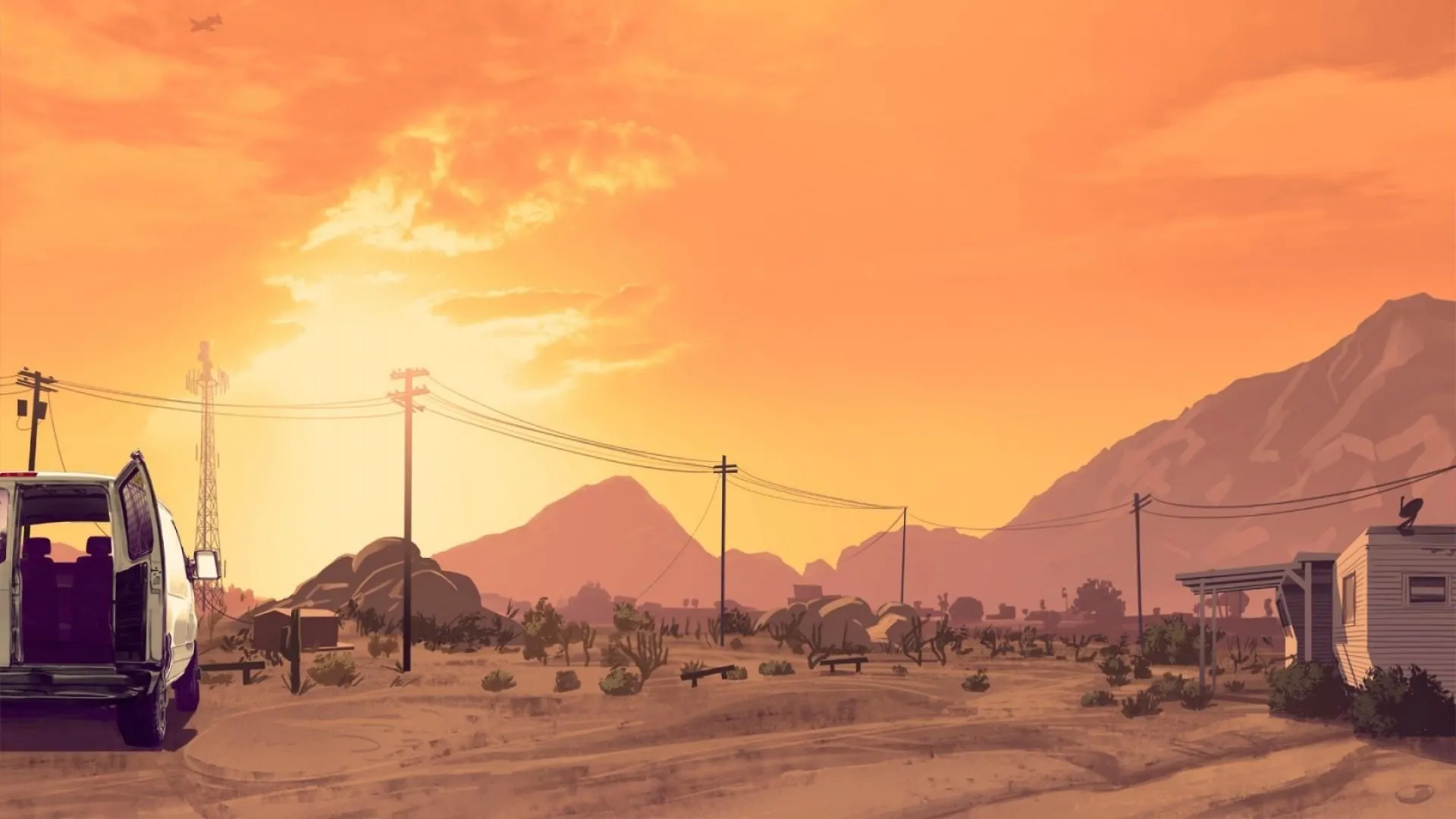 gta desert wallpaper