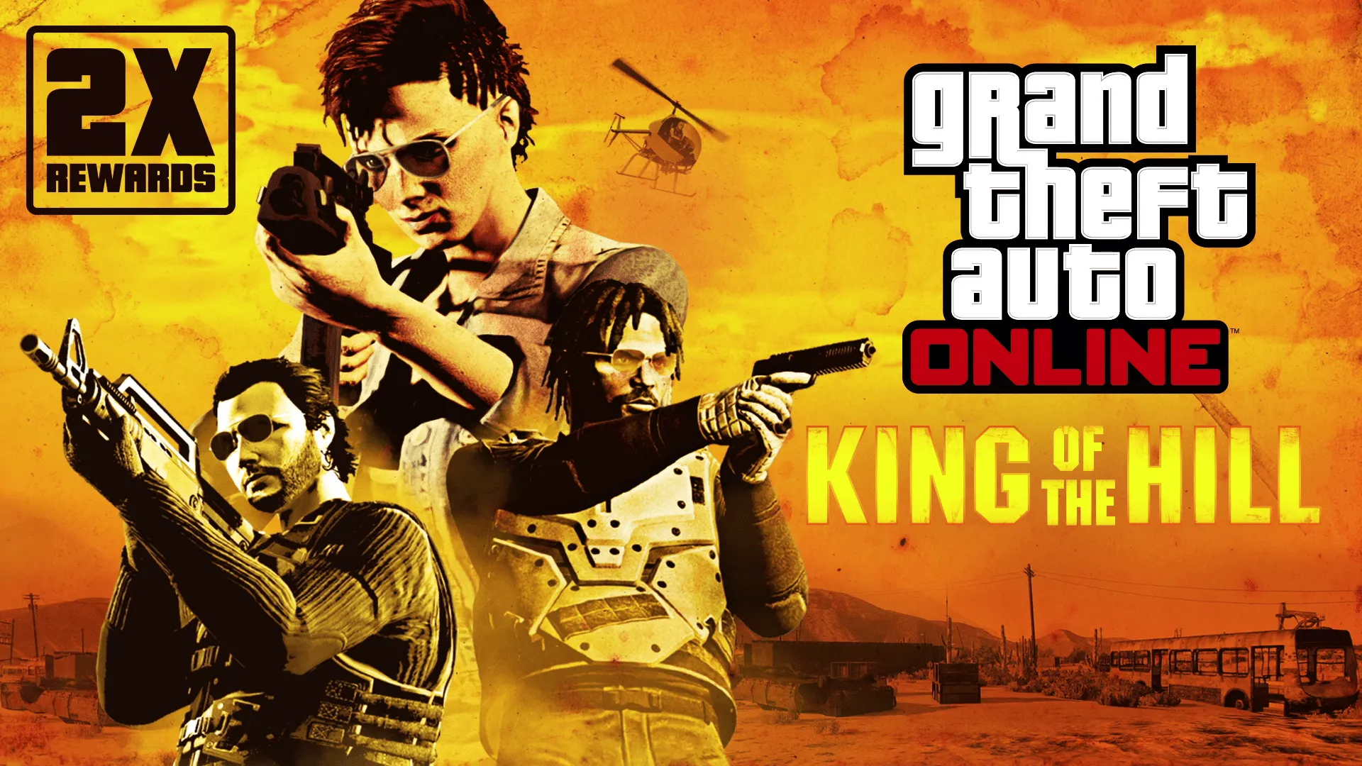 GTA Online: Double Rewards on King of the Hill, Casino Freemode & Work Missions & more - GTA 5 News & GTA Online Weekly Updates GTA Online: Double Rewards on King of the Hill, Casino Freemode & Work Missions & more - GTA 5 News & GTA Online Weekly Updates