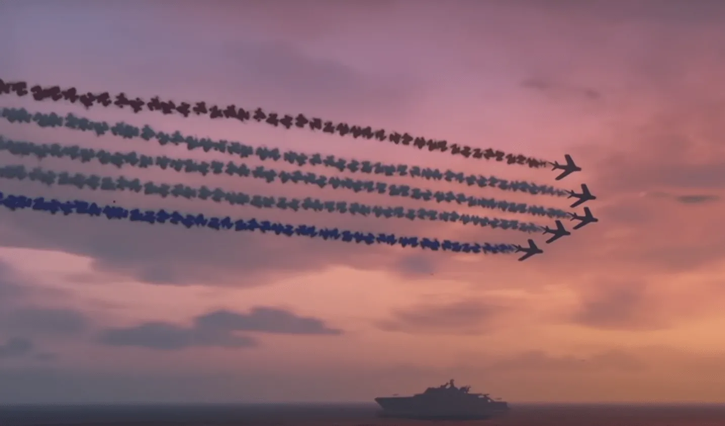 Rockstar asked players to take to the skies this week and some have been doing more than that! - GTA V Articles Rockstar asked players to take to the skies this week and some have been doing more than that! - GTA V Articles