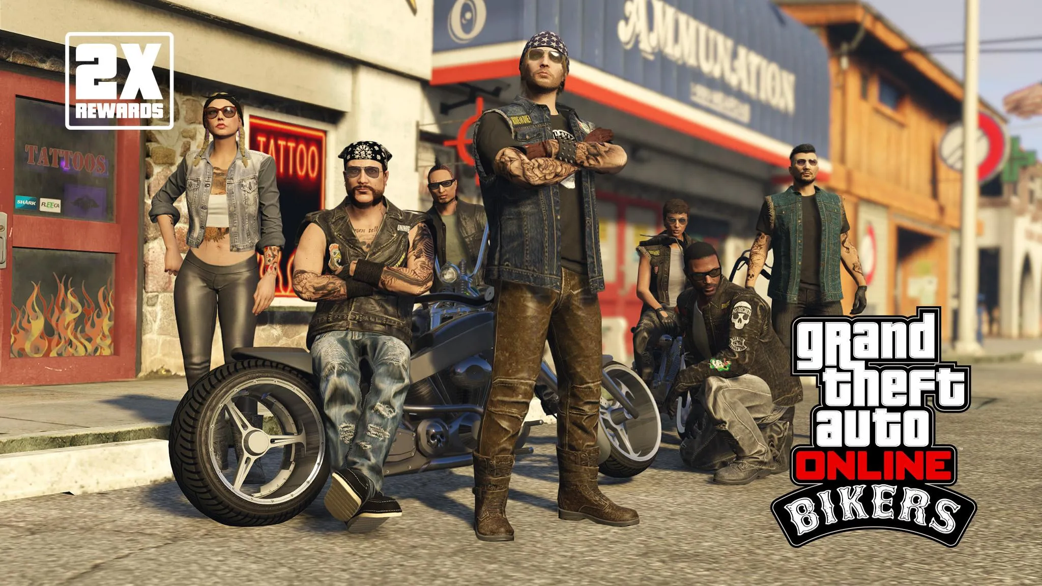 GTA Online: Bikers Week with New Bonuses & more