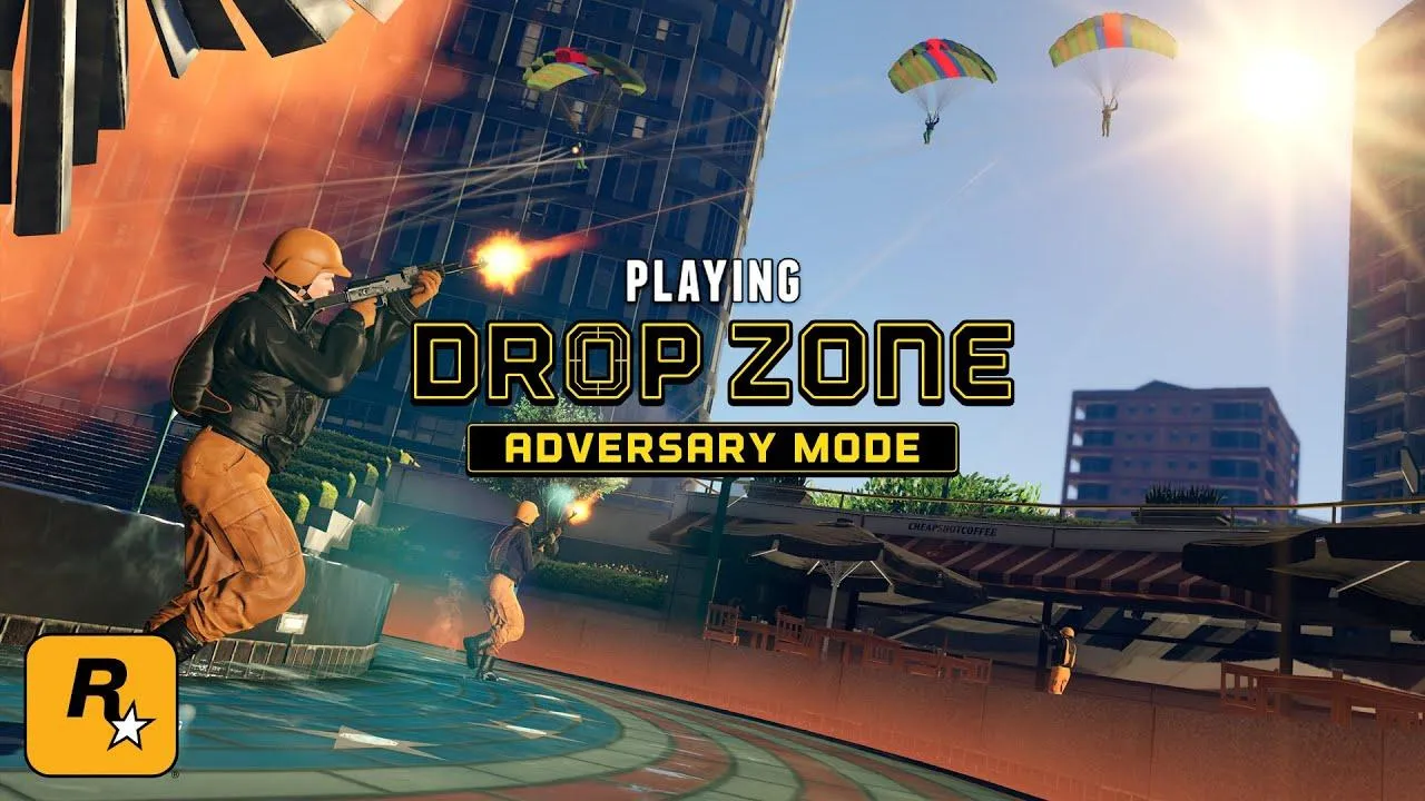 gta online drop zone 3x