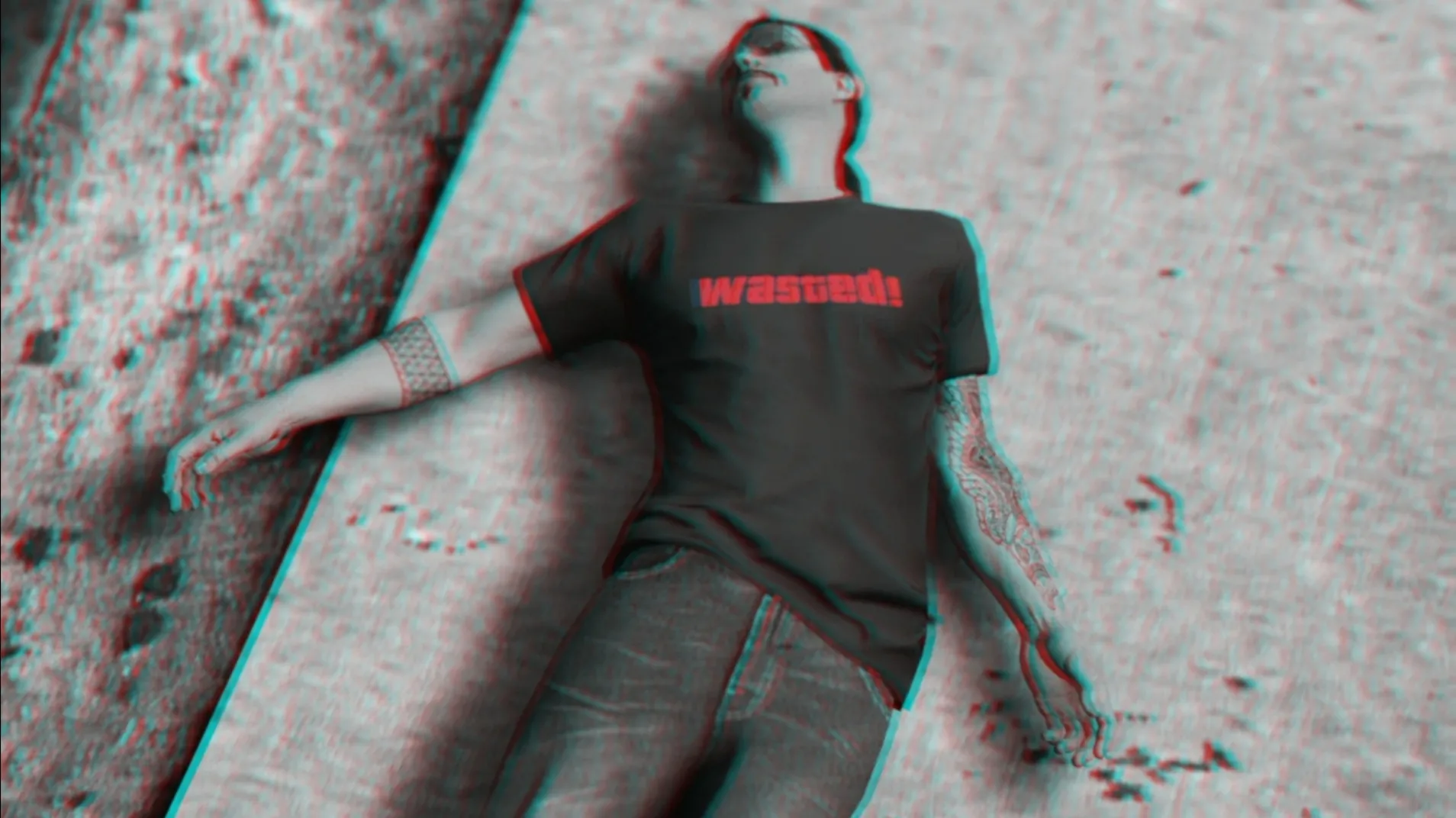 gta online wasted tee