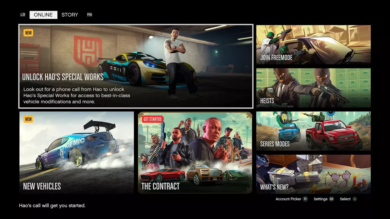 gtao new gen main menu