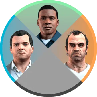 gtav character selection wheel