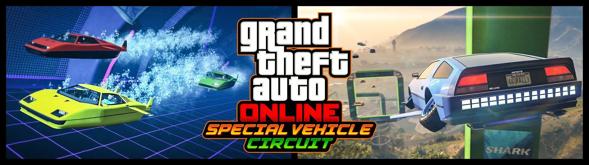 Deluxo, Stromberg & Thruster Special Vehicle Circuit Races Now in GTA Online - GTA 5 News & GTA Online Weekly Updates Deluxo, Stromberg & Thruster Special Vehicle Circuit Races Now in GTA Online - GTA 5 News & GTA Online Weekly Updates