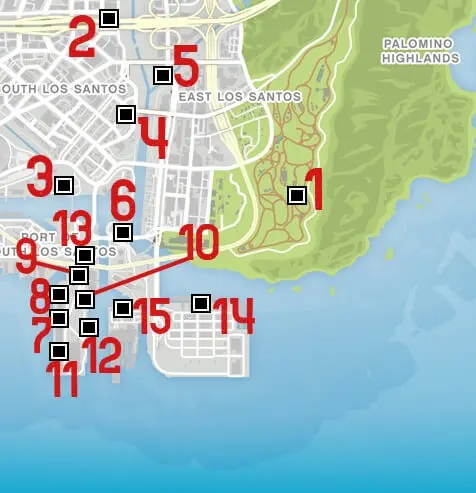 Where is East Los Santos Located In GTA 5?