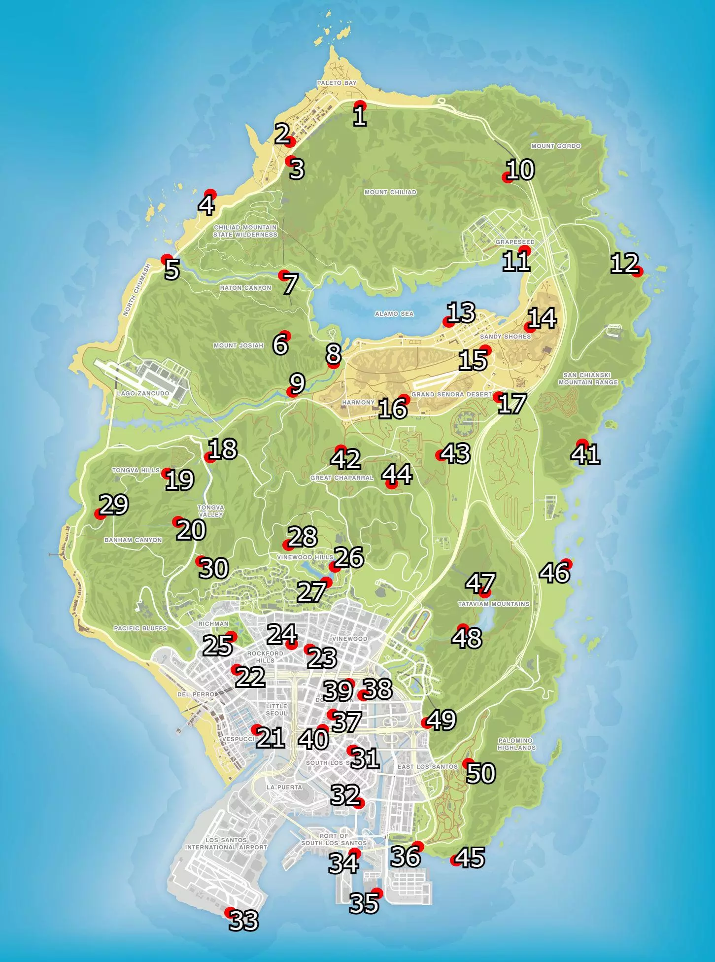 gta 5 spaceship parts map locations