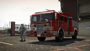 Fire Truck - GTA 5 Mission